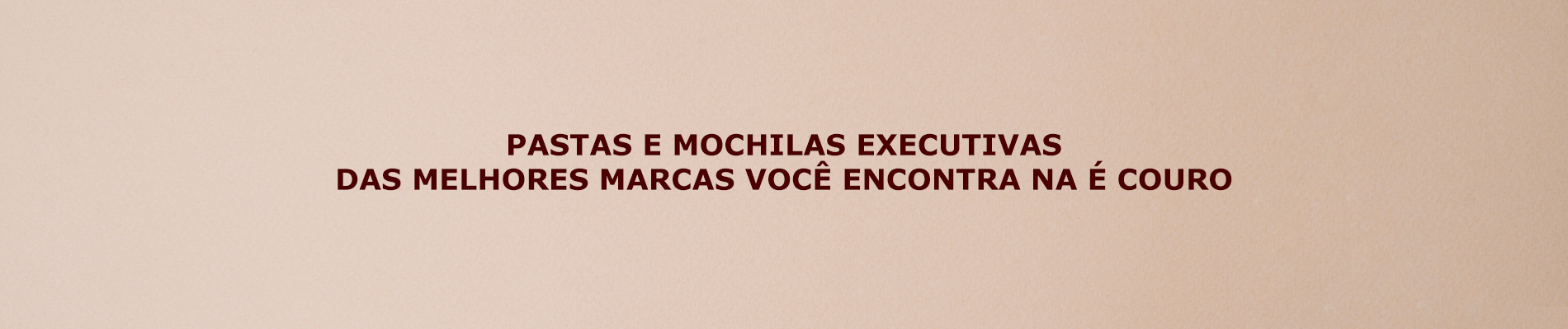 Pastas e mochilas executivas é na É couro Campinas